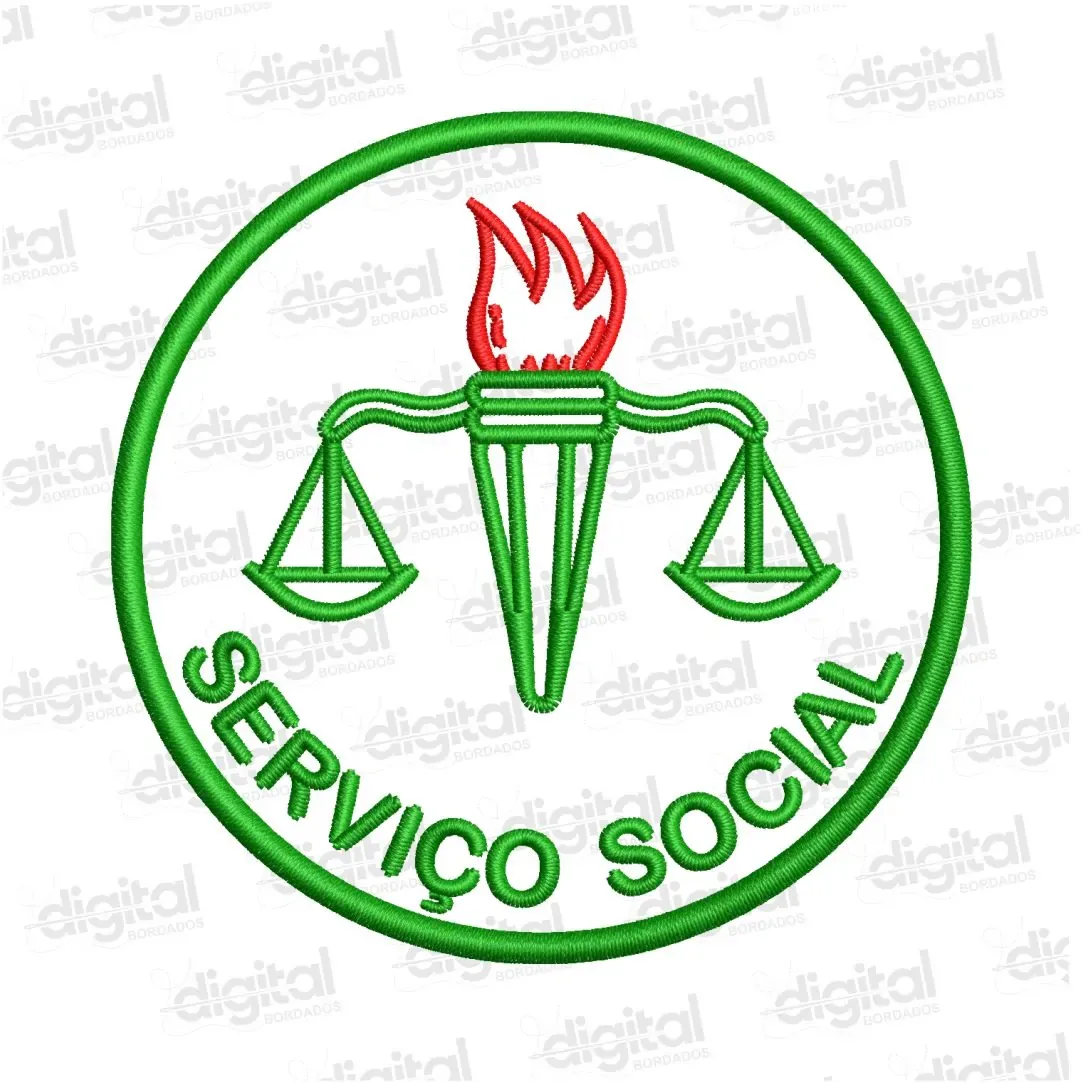 Matriz Bordado Serviço Social