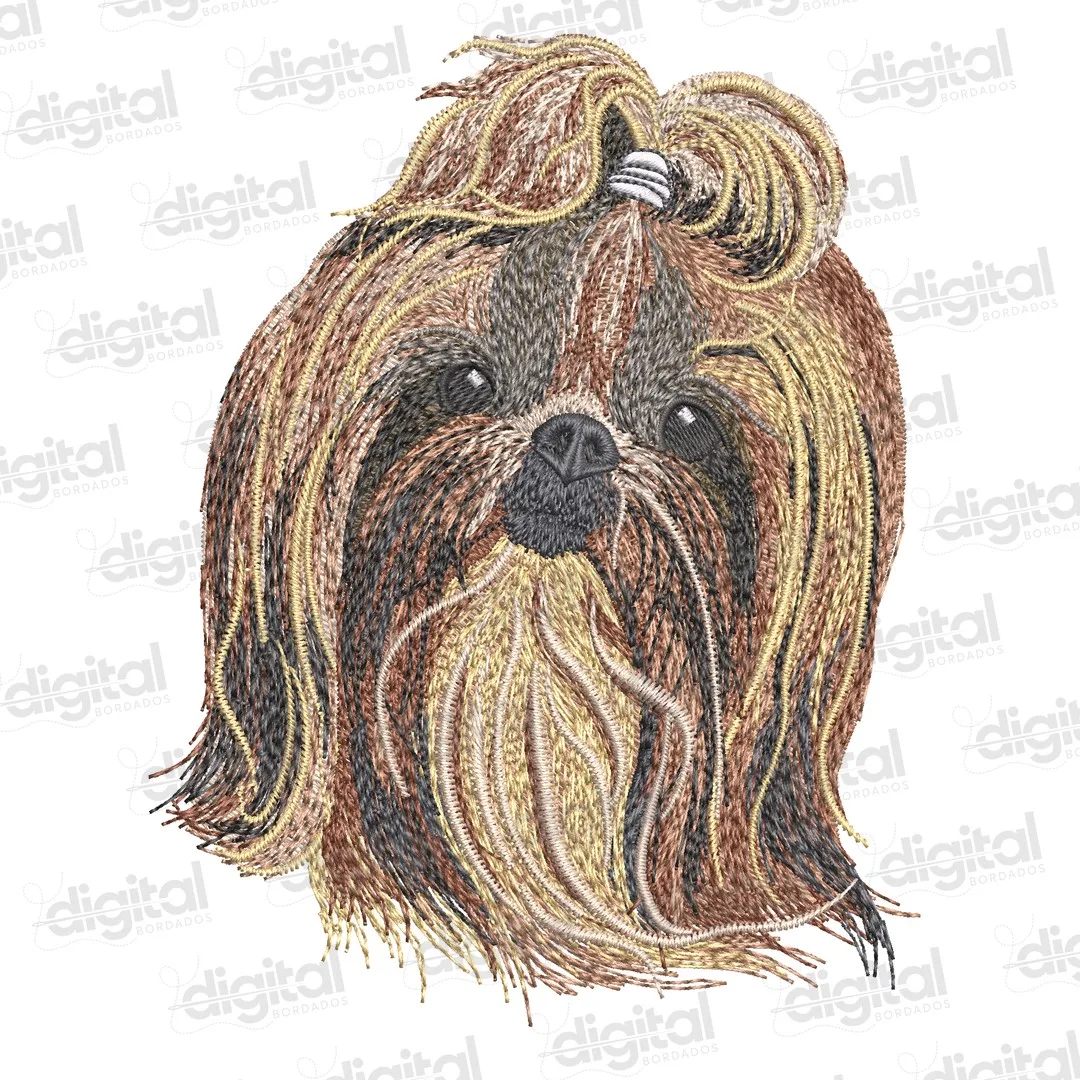 Matriz Bordado Shihtzu Ponny