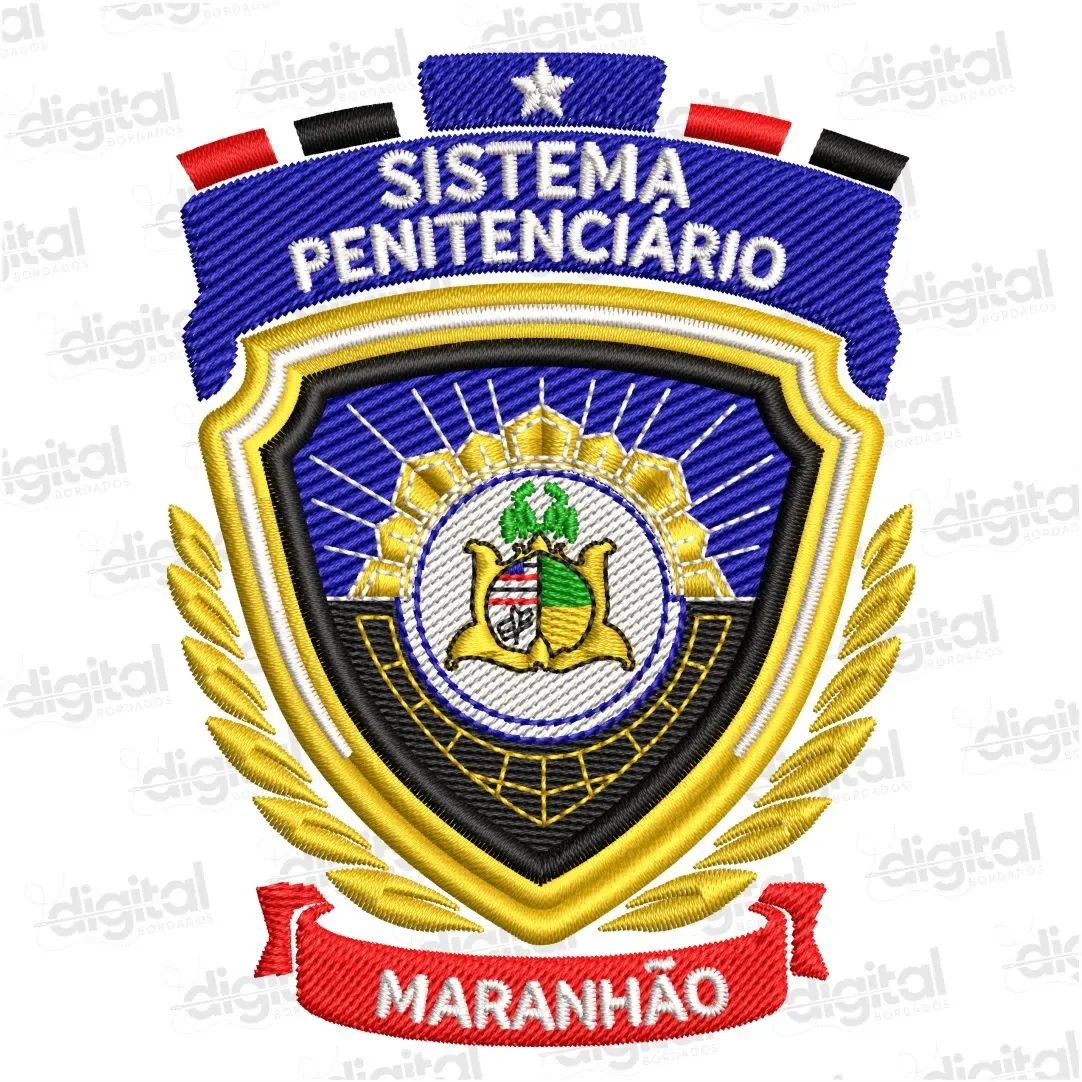 Matriz Bordado Sistema Penitenciário do Maranhão