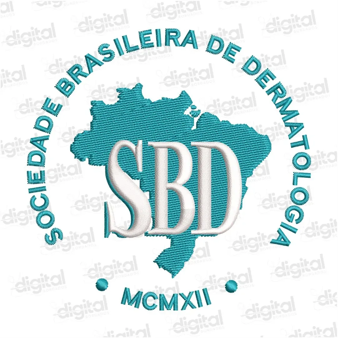 Matriz Bordado Sociedade Brasileira de Dermatologia