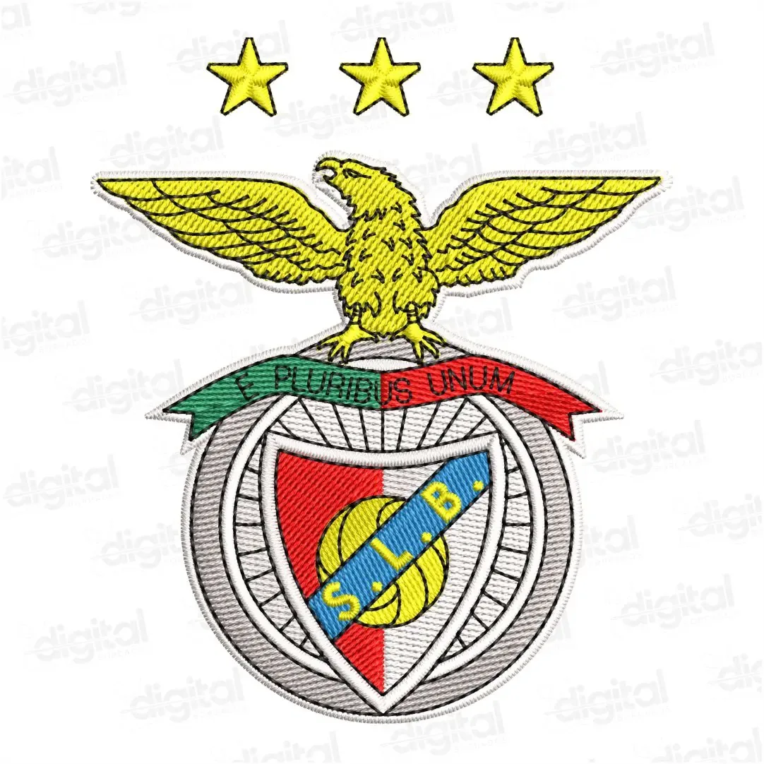 Matriz Bordado Sport Lisboa Benfica Europa