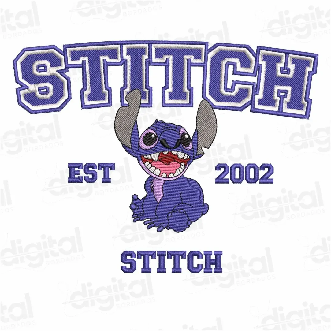 Matriz Bordado Stitch Est 2002