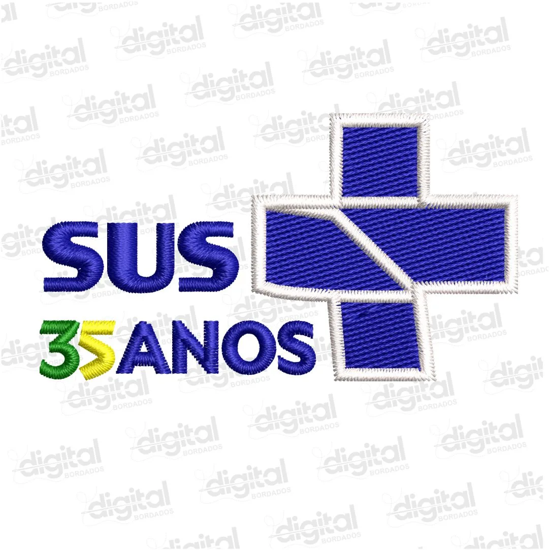 Matriz Bordado SUS 35 Anos