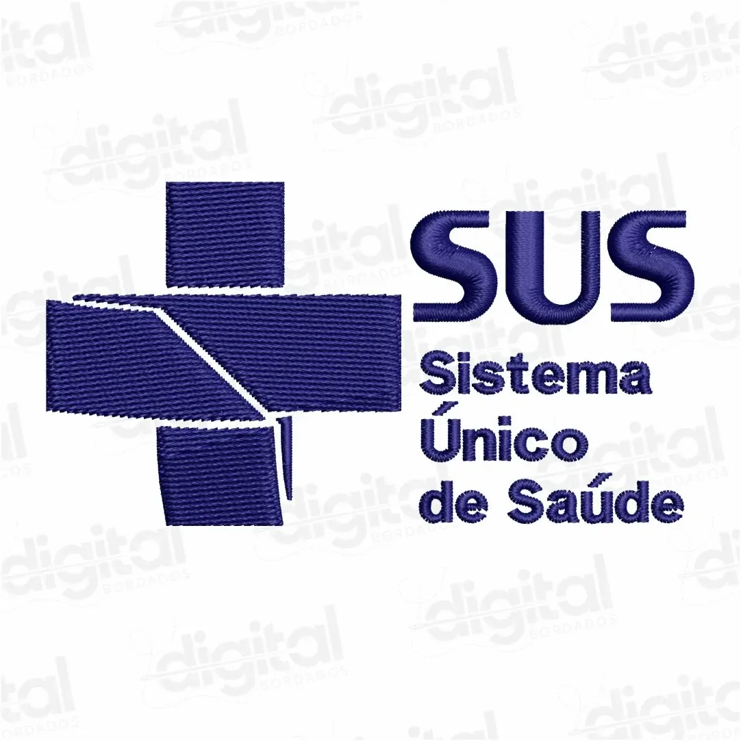 Matriz Bordado SUS - Sistema Único de Saúde
