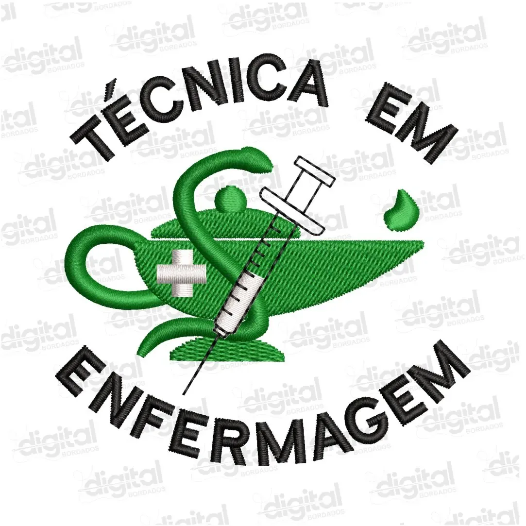 Matriz Bordado Técnica em Enfermagem