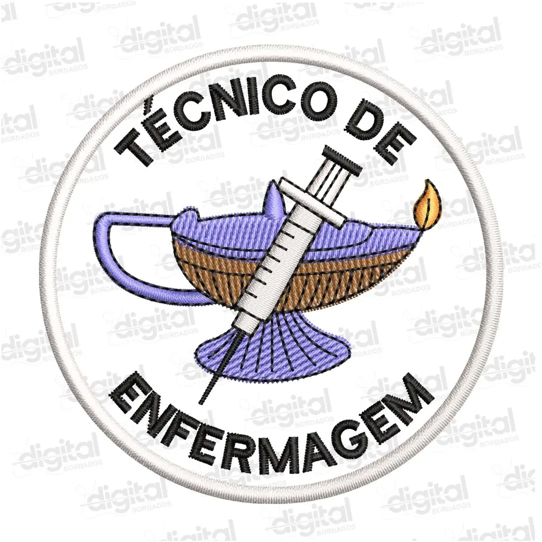 Matriz Bordado Técnico de Enfermagem 5