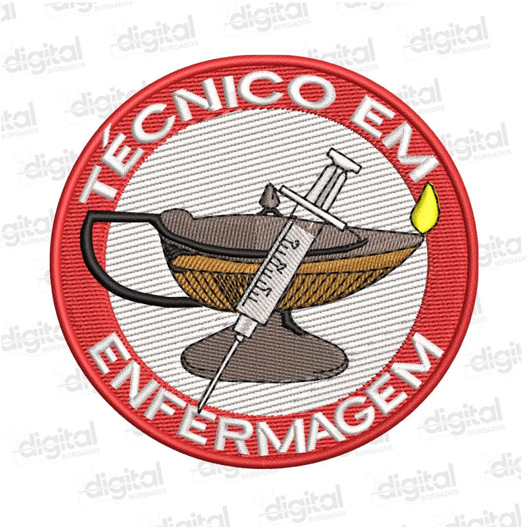 Matriz Bordado Técnico em Enfermagem 6