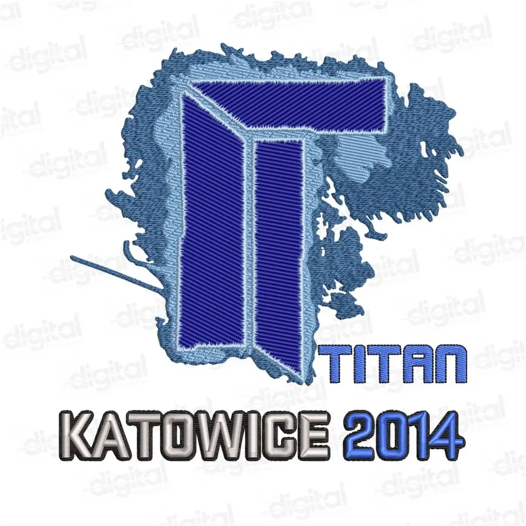 Matriz Bordado Titan Katowice 2014