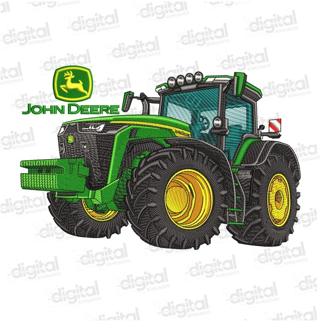 Matriz Bordado Trator John Deere 3