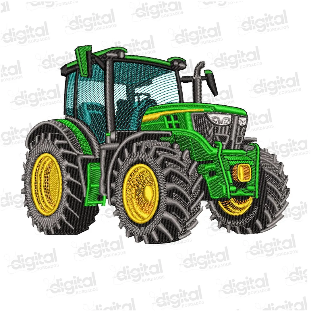 Matriz Bordado Trator John Deere 4
