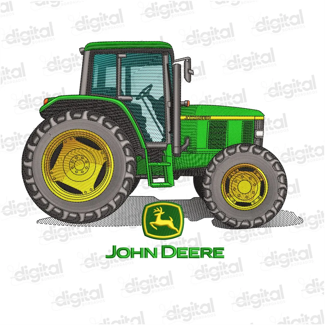 Matriz Bordado Trator John Deere