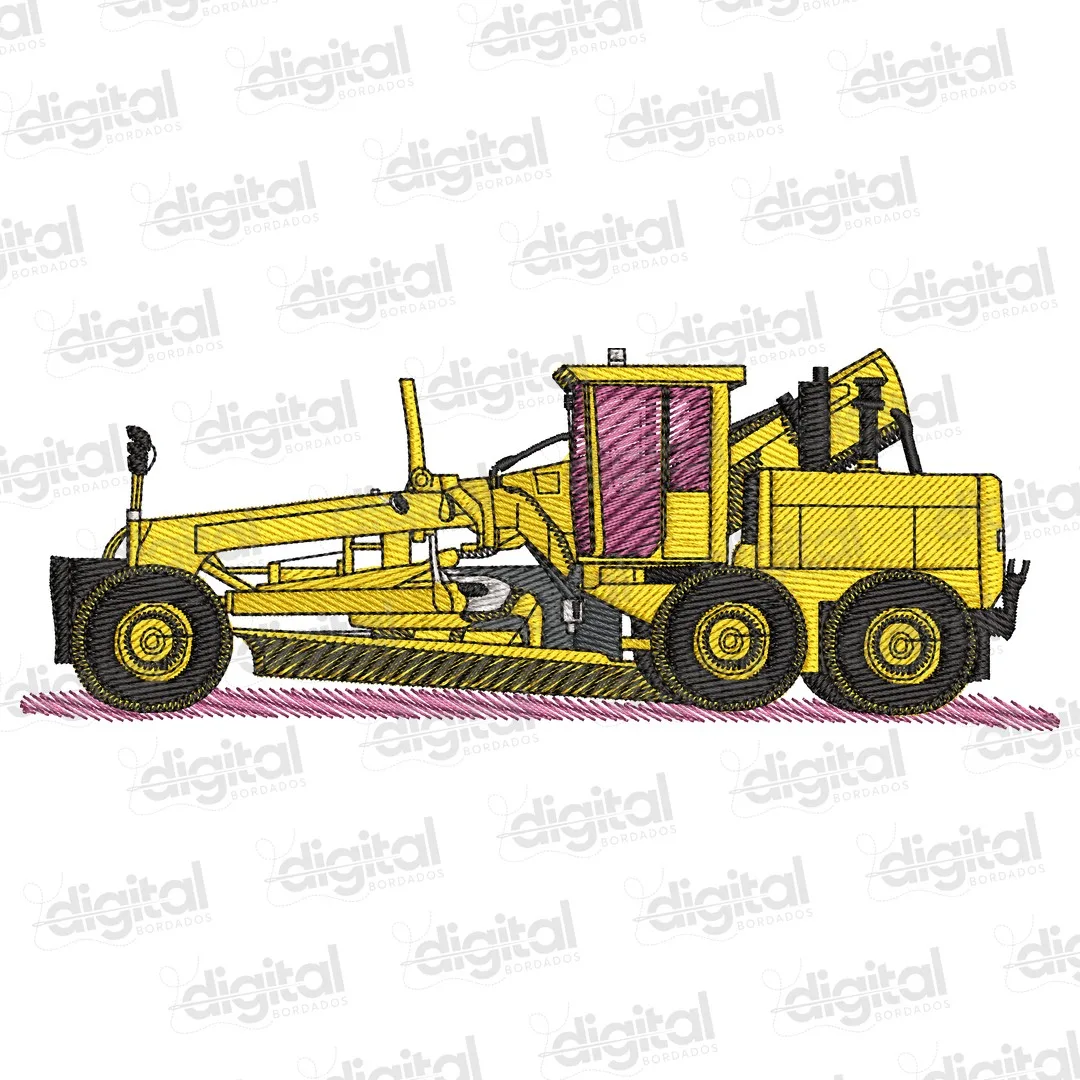 Matriz Bordado Trator Motoniveladora