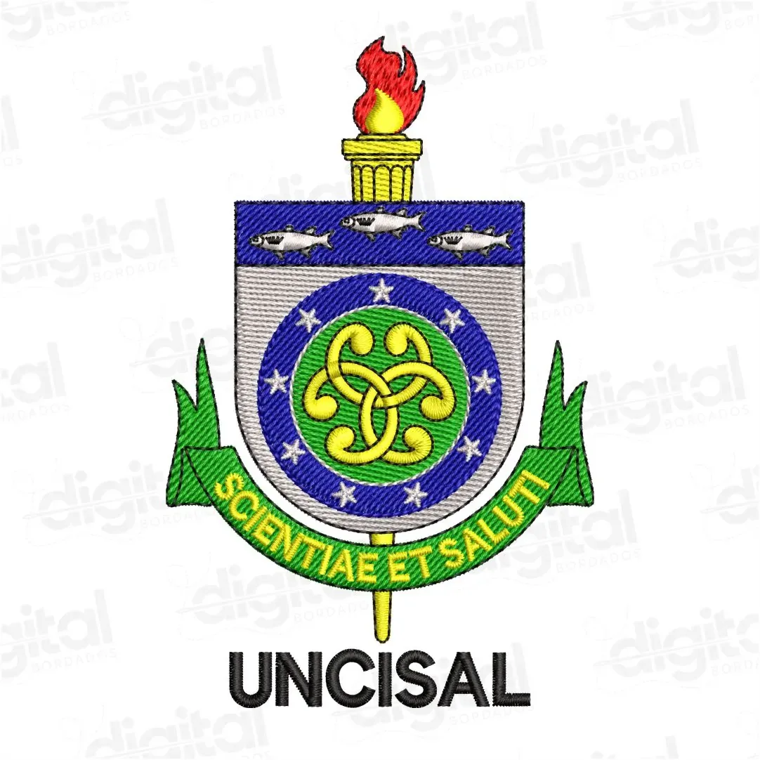 Matriz Bordado Uncisal Universidade Estadual Alagoas