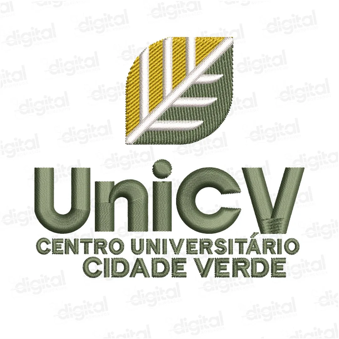Matriz Bordado UNICV Centro Universitário Cidade Verde