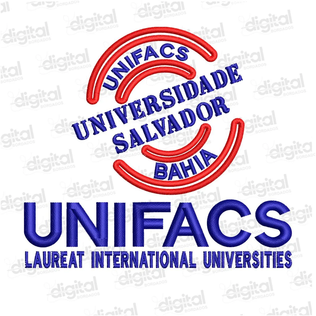 Matriz Bordado Unifacs - Universidade Salvador Bahia