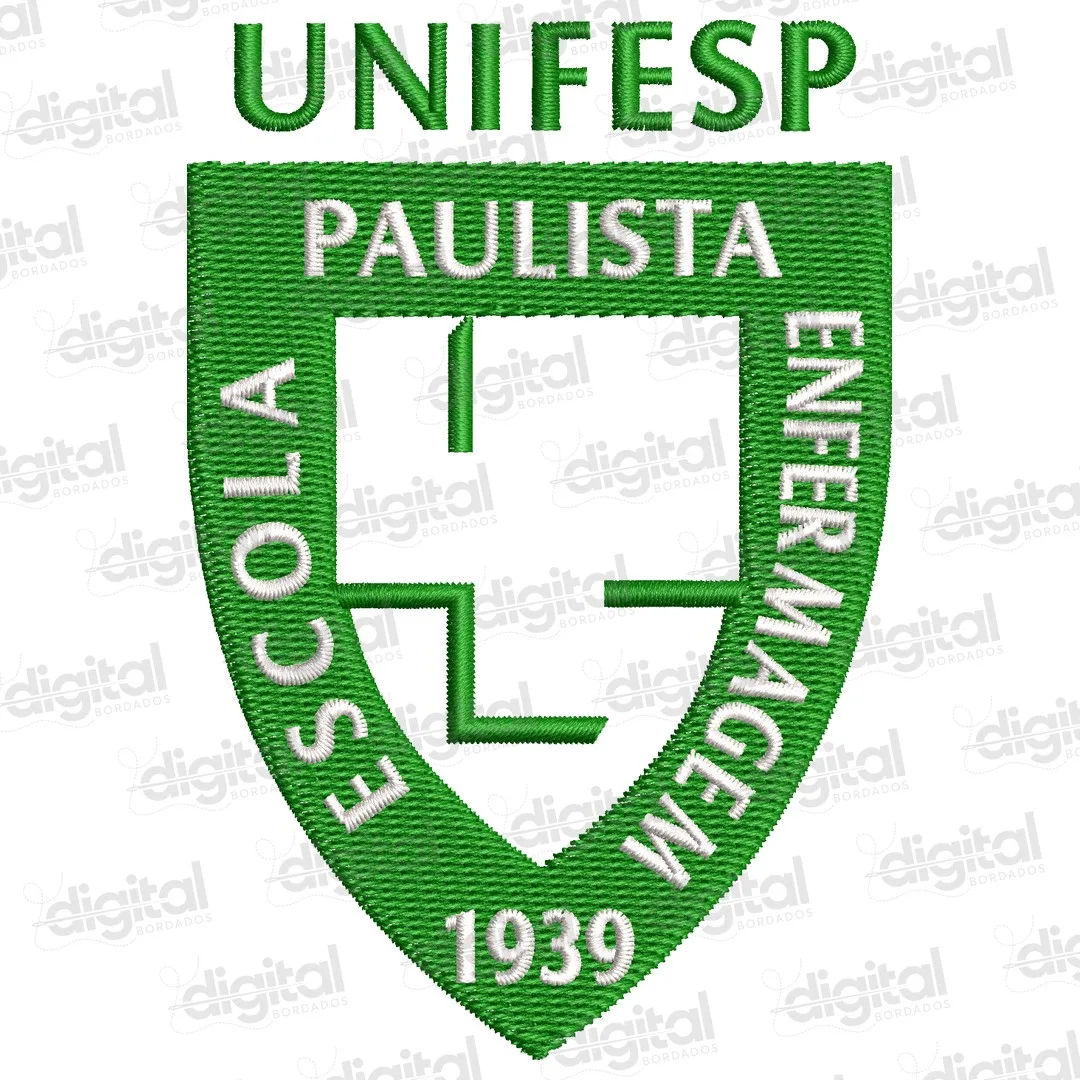 Matriz Bordado Unifesp Universidade SP 2