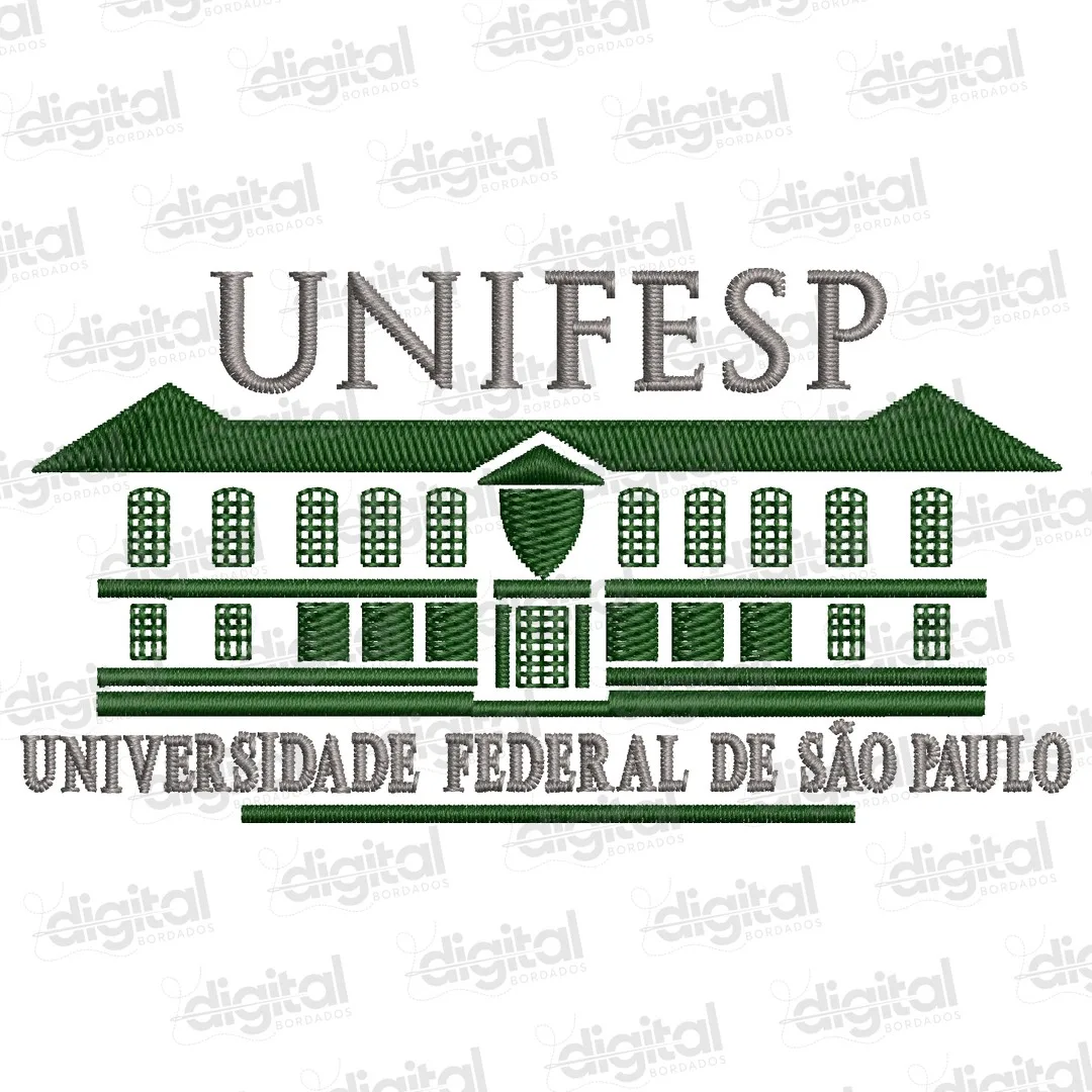 Matriz Bordado Unifesp Universidade SP