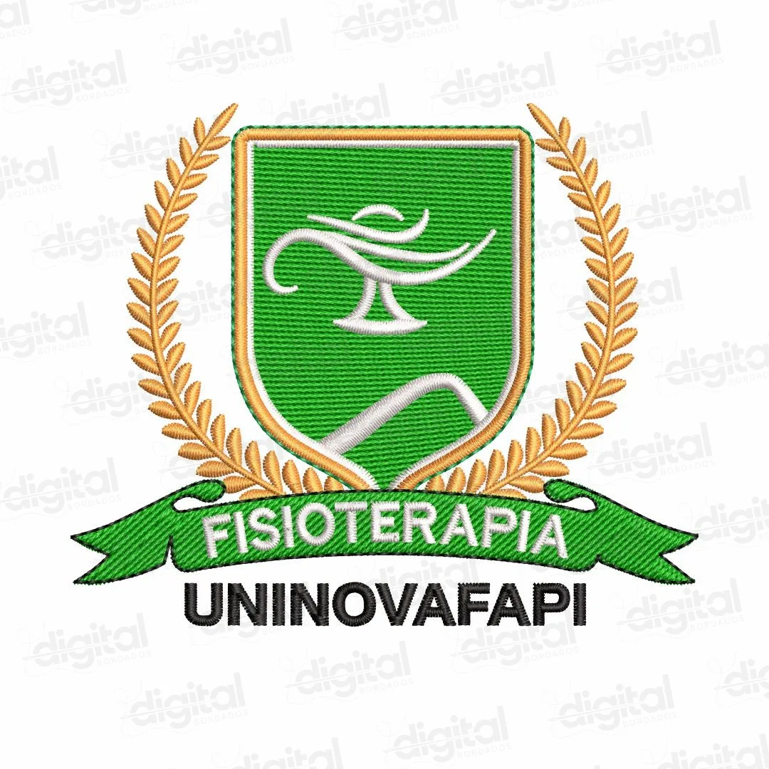 Matriz Bordado Uninovafapi Fisioterapia