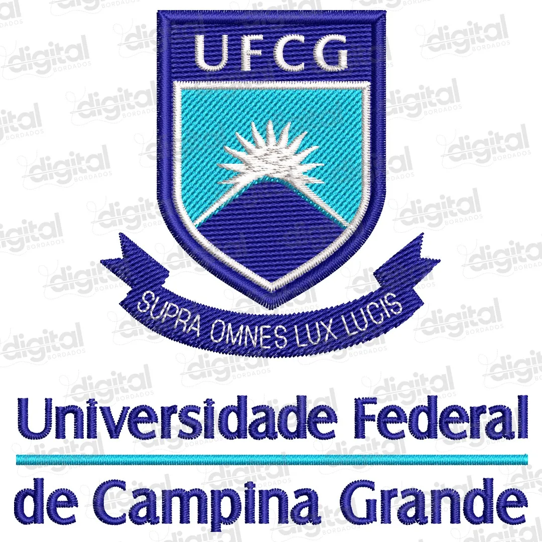 Matriz Bordado Univ. Federal de Campina Grande