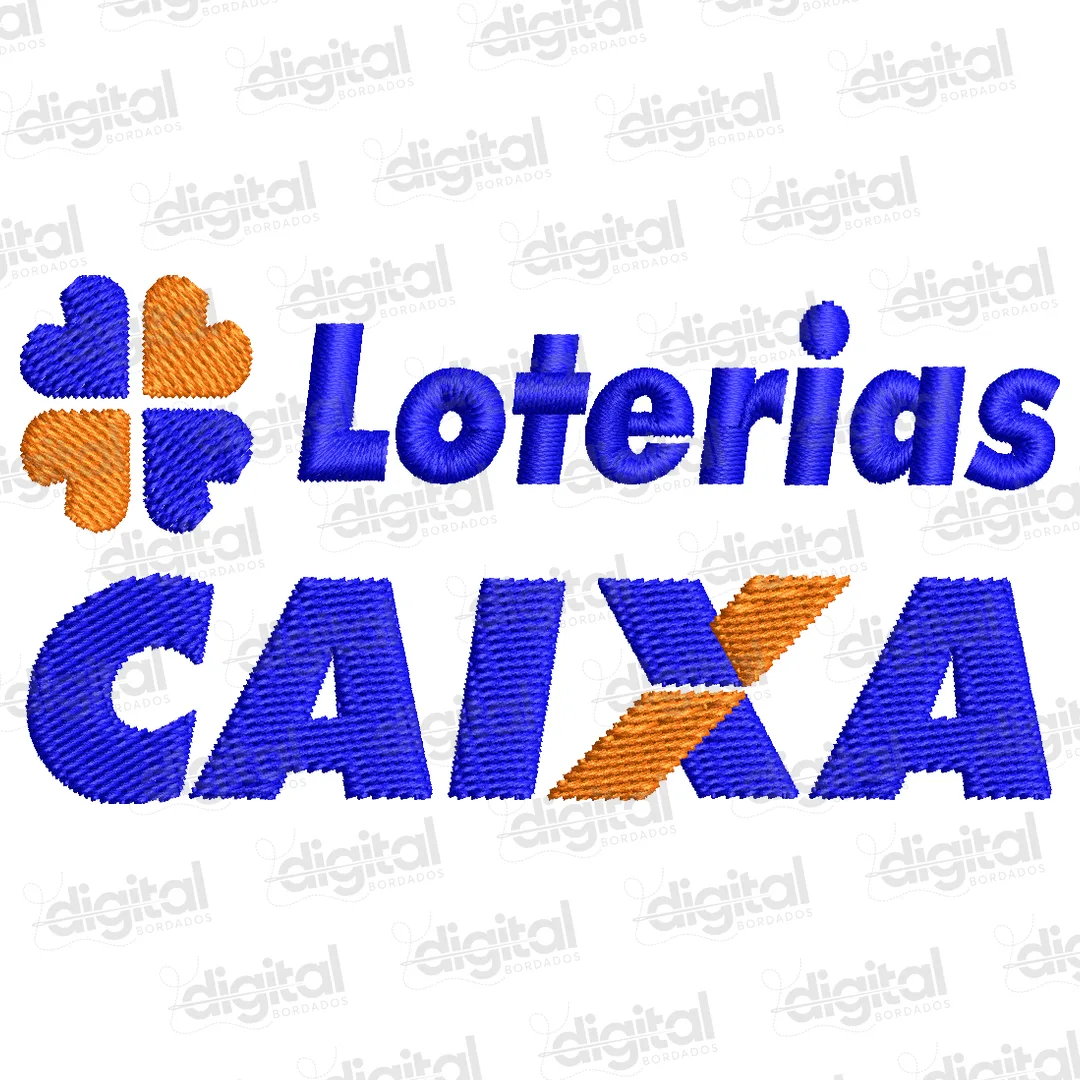 Matriz Bordado Loterias Caixa