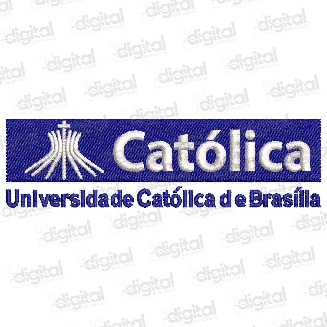 Matriz Bordado Universidade Católica de Brasília 3