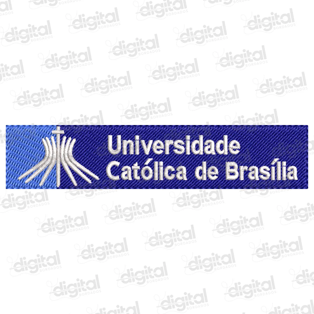 Matriz Bordado Universidade Católica de Brasília 2