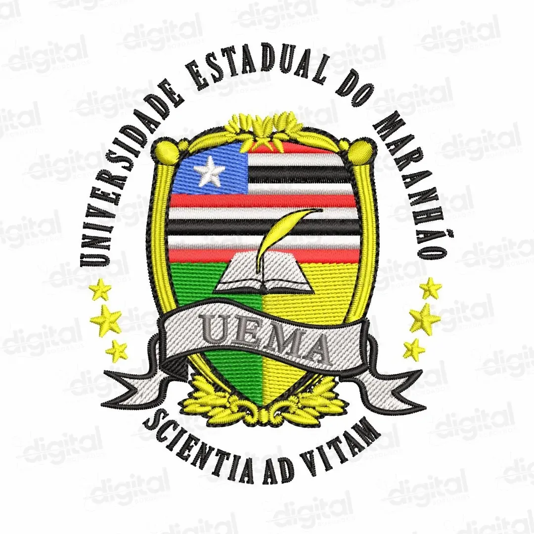 Matriz Bordado Universidade Estadual do Maranhão - UEMA