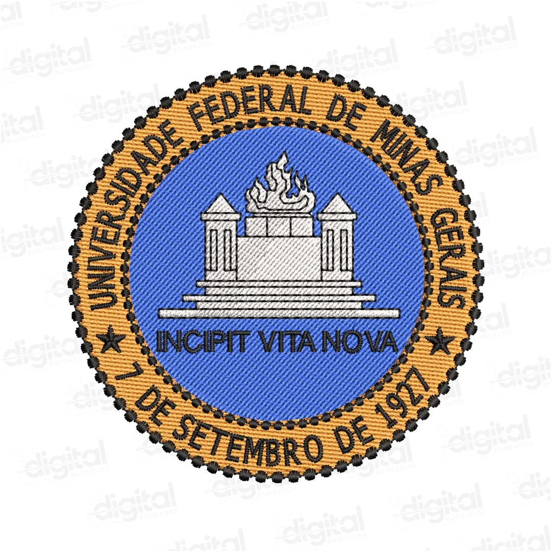 Matriz Bordado Universidade Federal de Minas Gerais 2