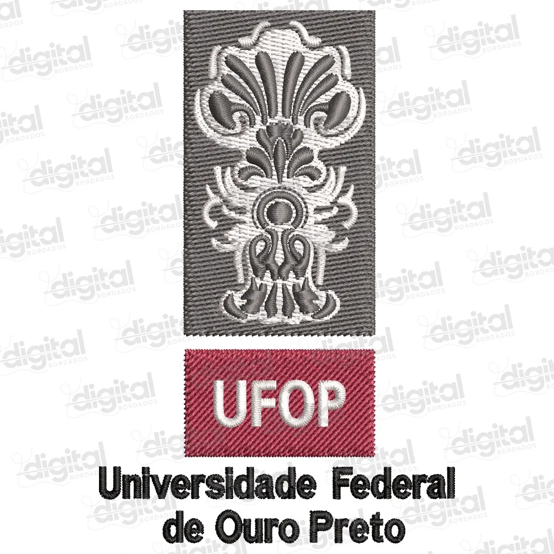 Matriz Bordado Universidade Federal de Ouro Preto