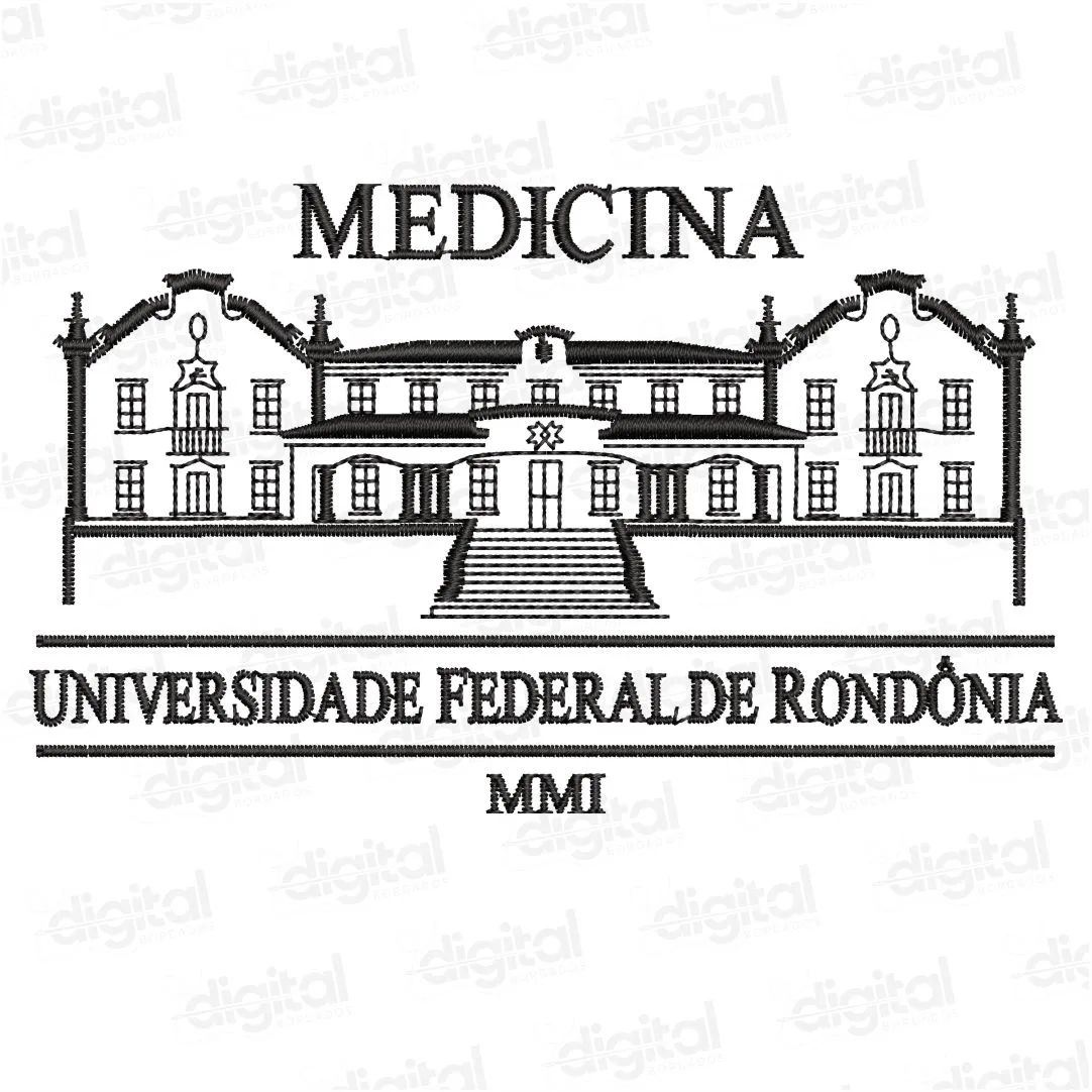 Matriz Bordado Universidade Federal de Rondônia