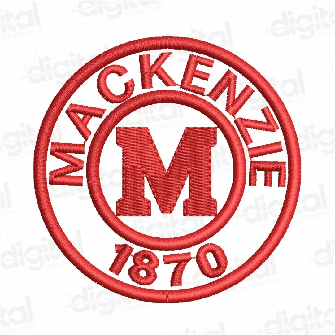 Matriz Bordado Universidade Presbiteriana Mackenzie