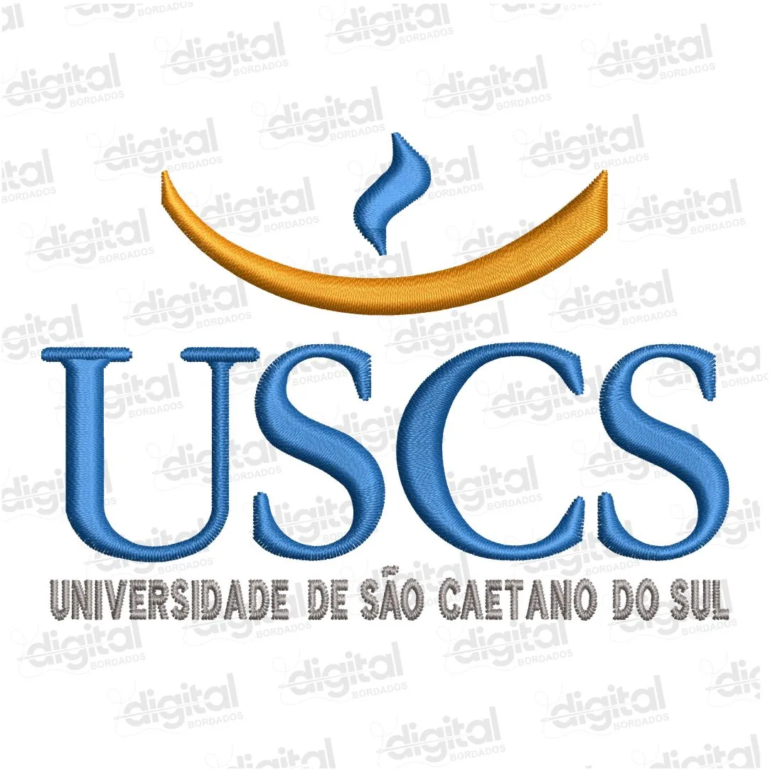 Matriz Bordado Universidade São Caetano do Sul