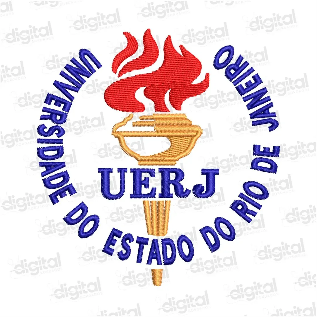 Matriz Bordado Universidade UERJ