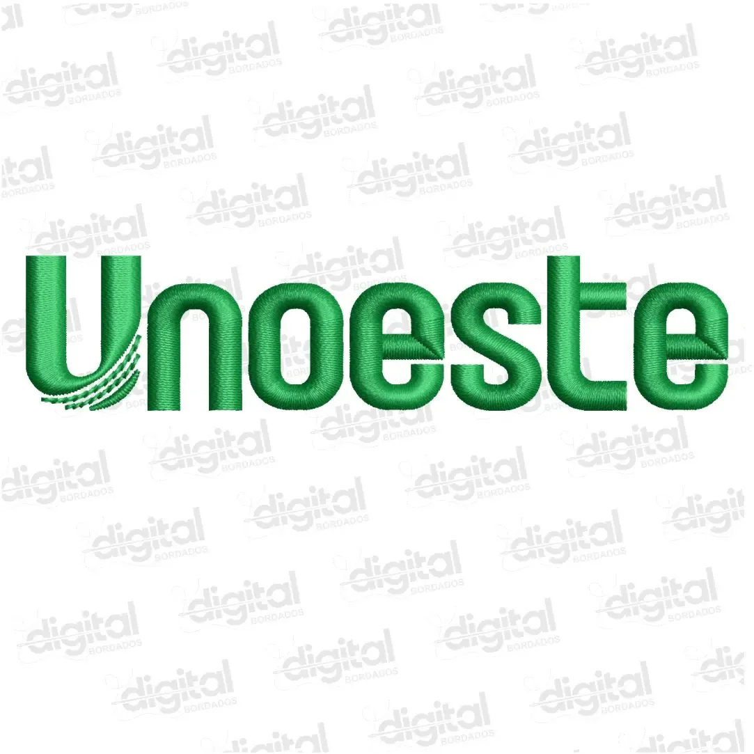 Matriz Bordado Universidade Unoeste
