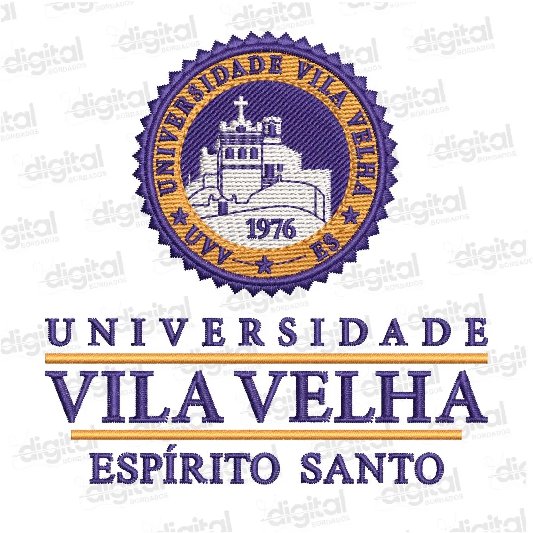 Matriz Bordado Universidade Vila Velha