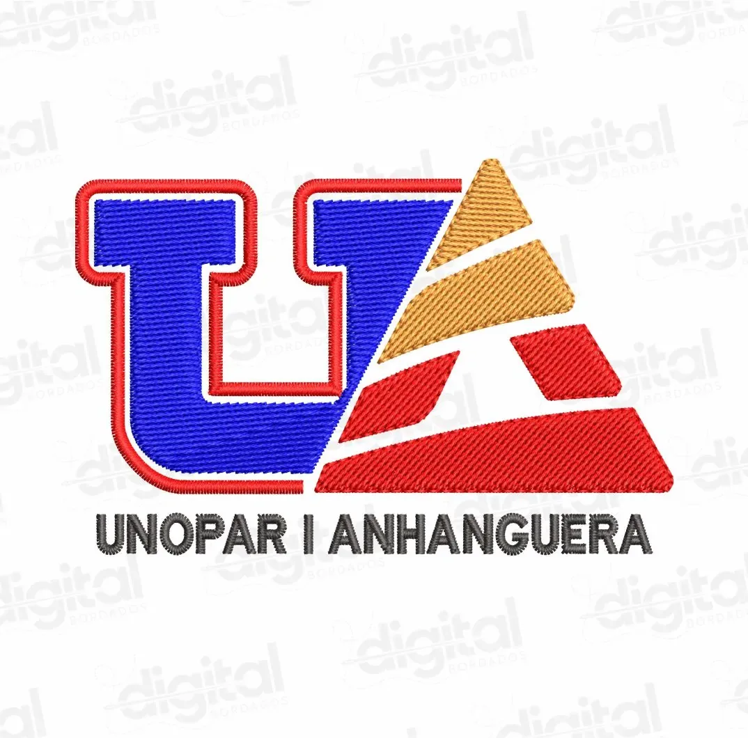 Matriz Bordado Unopar Anhanguera