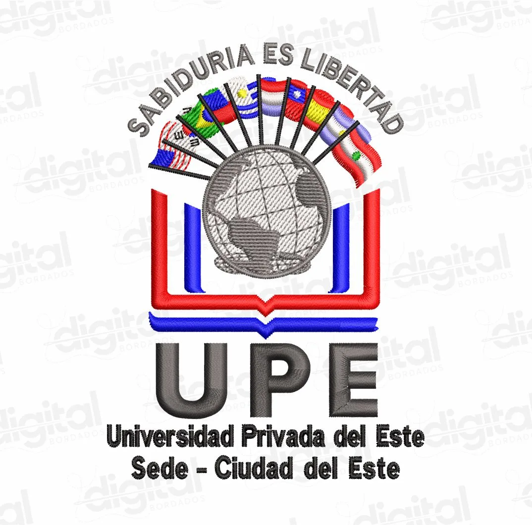 Matriz Bordado UPE - Universidad Privada del Este