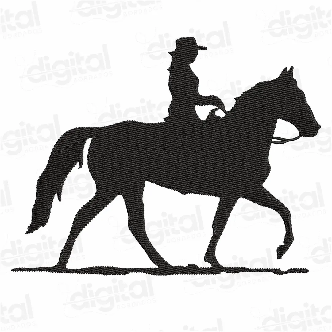 Matriz Bordado Vaqueira Texana