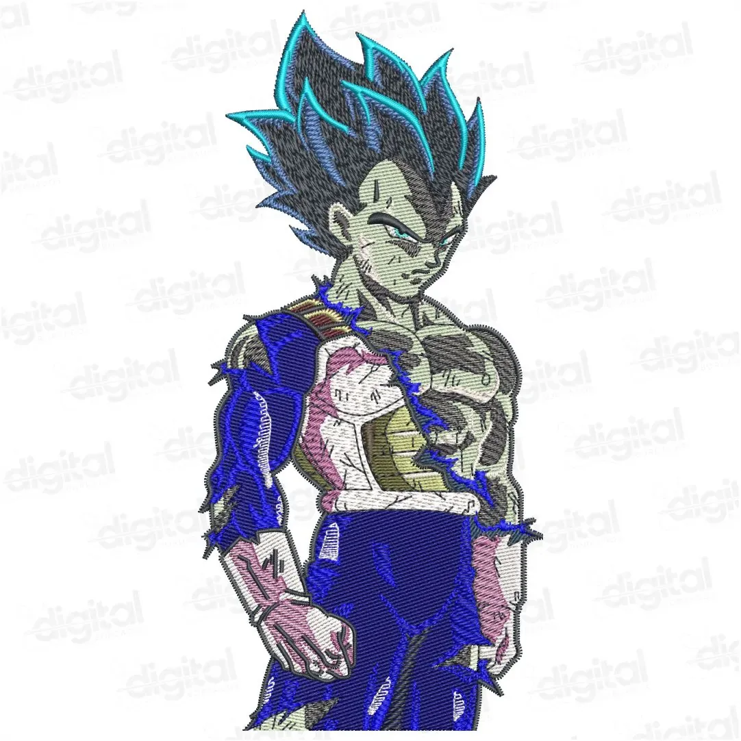 Matriz Bordado Vegeta Super