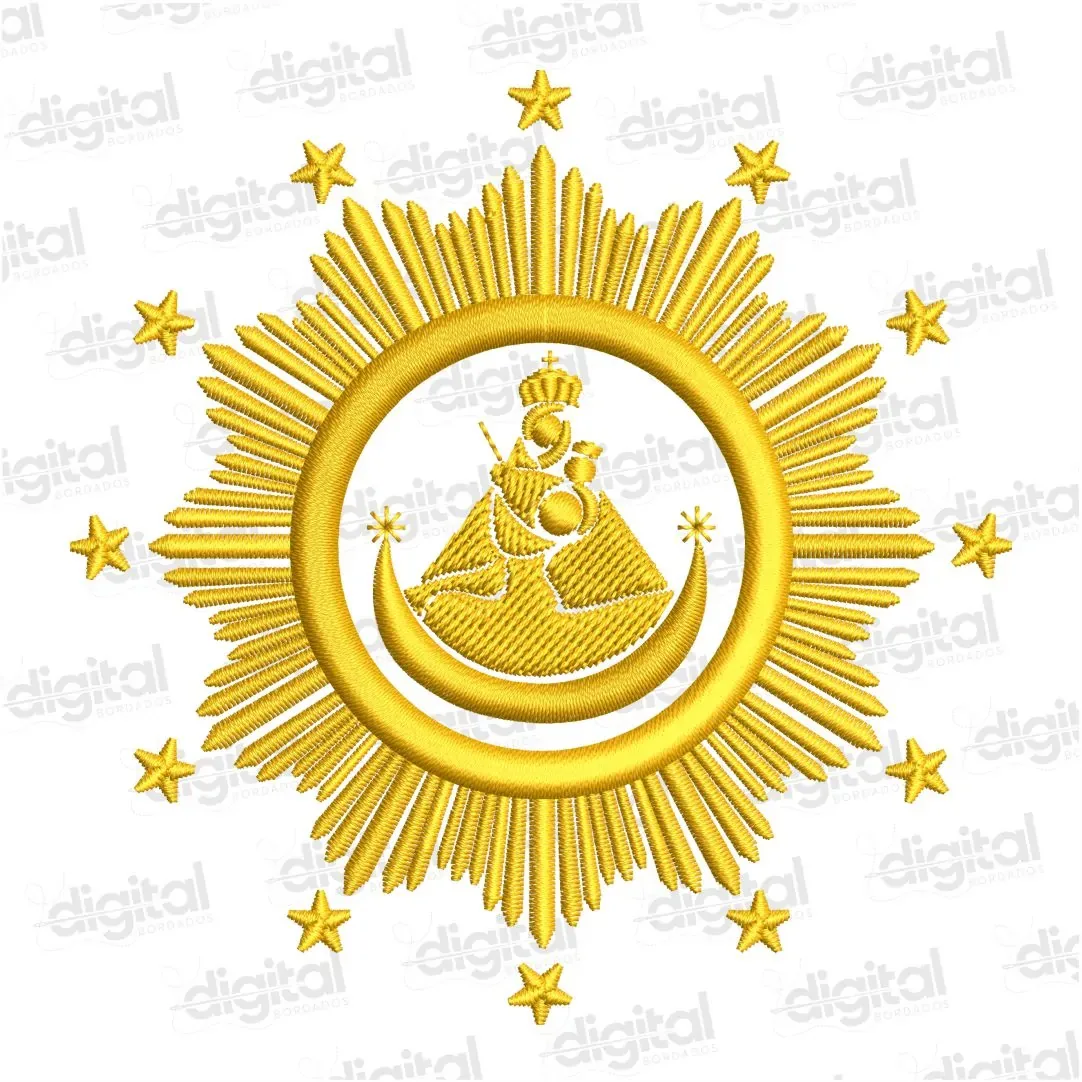 Matriz Bordado Virgem da Candelária
