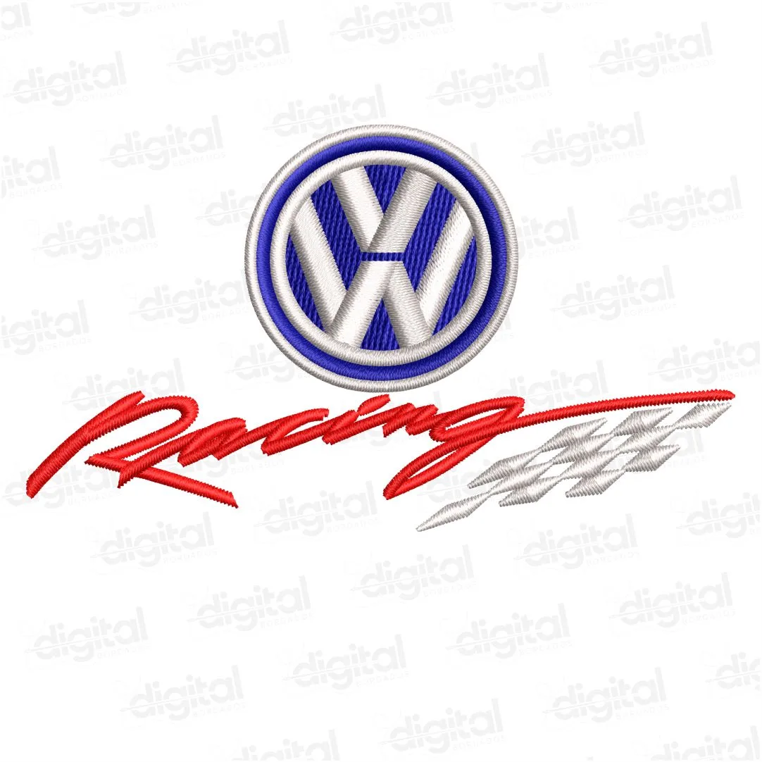 Matriz Bordado Volkswagen Racing