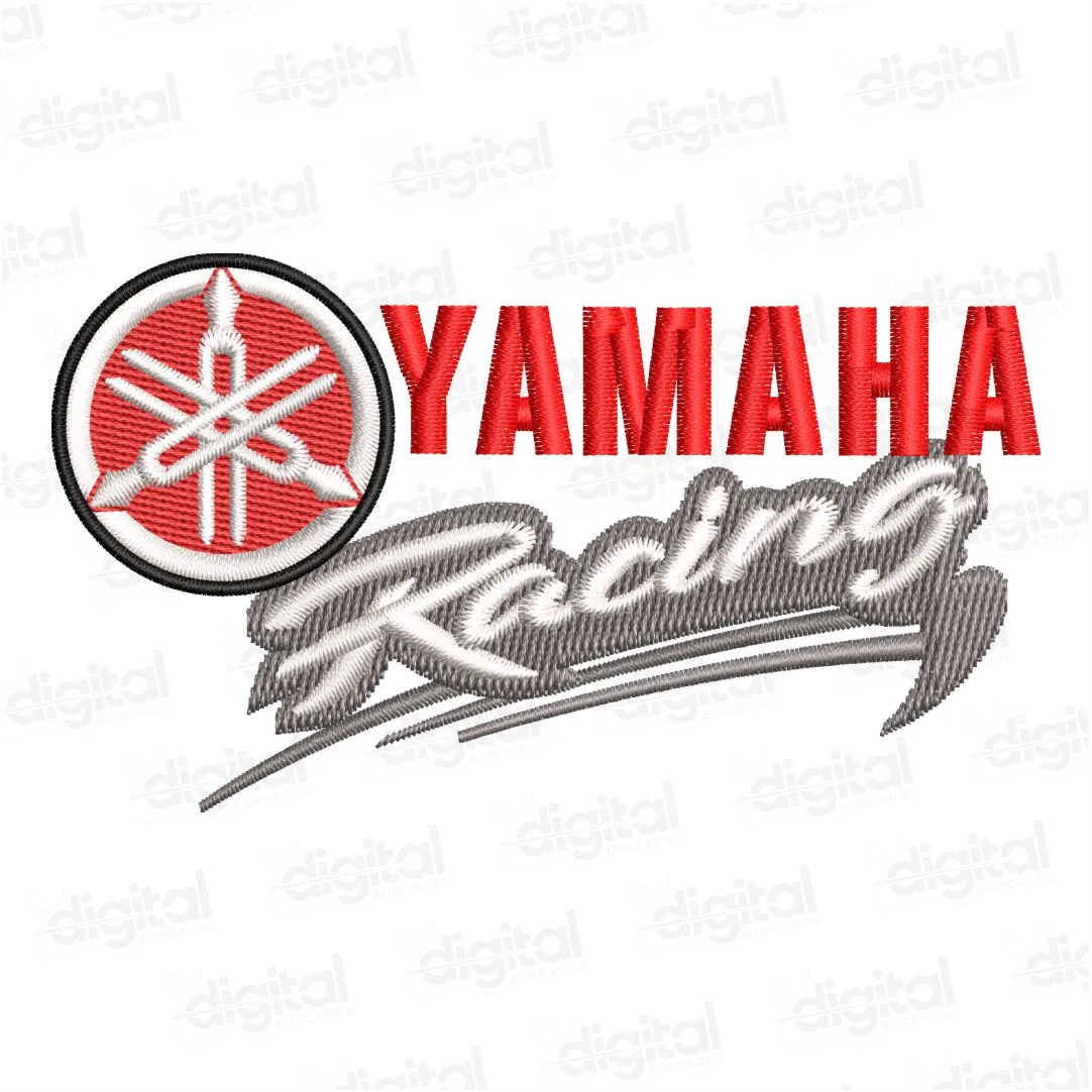 Matriz Bordado Yamaha Racing