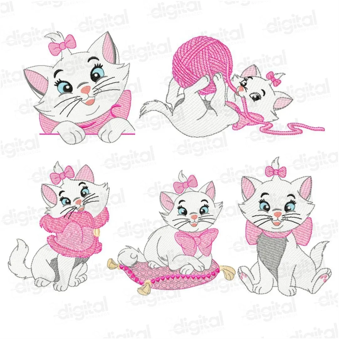 Pacote de Matrizes Gatinha Marie