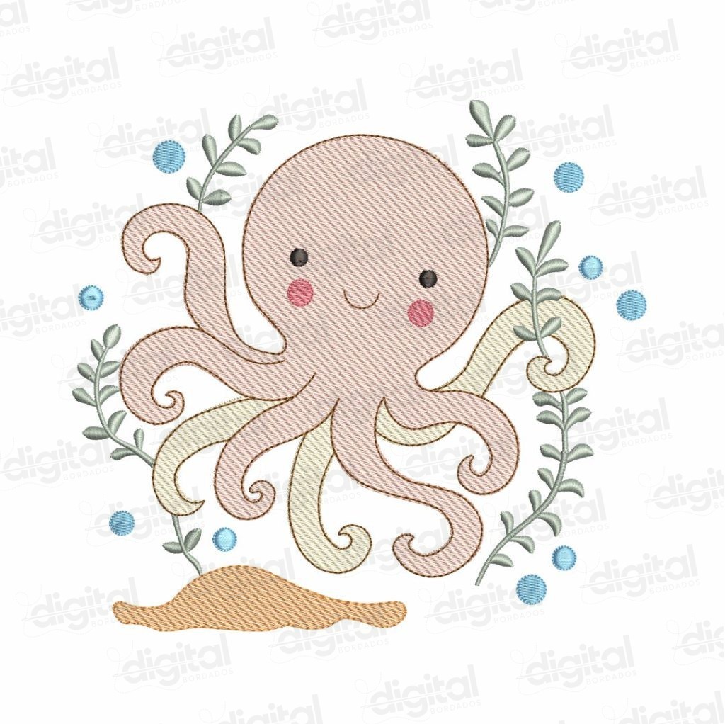 matriz borado animais marinho infantil