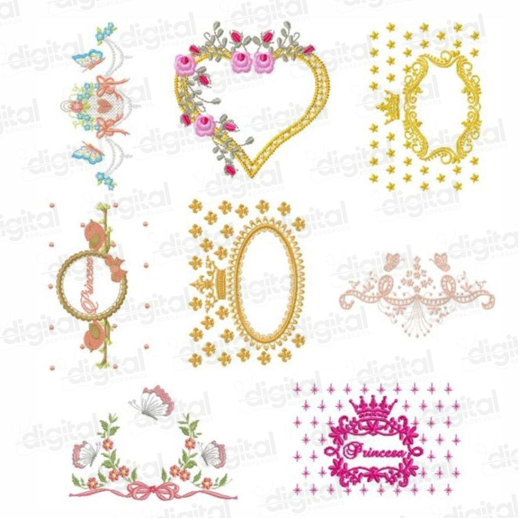 matriz bordado crivo diversos