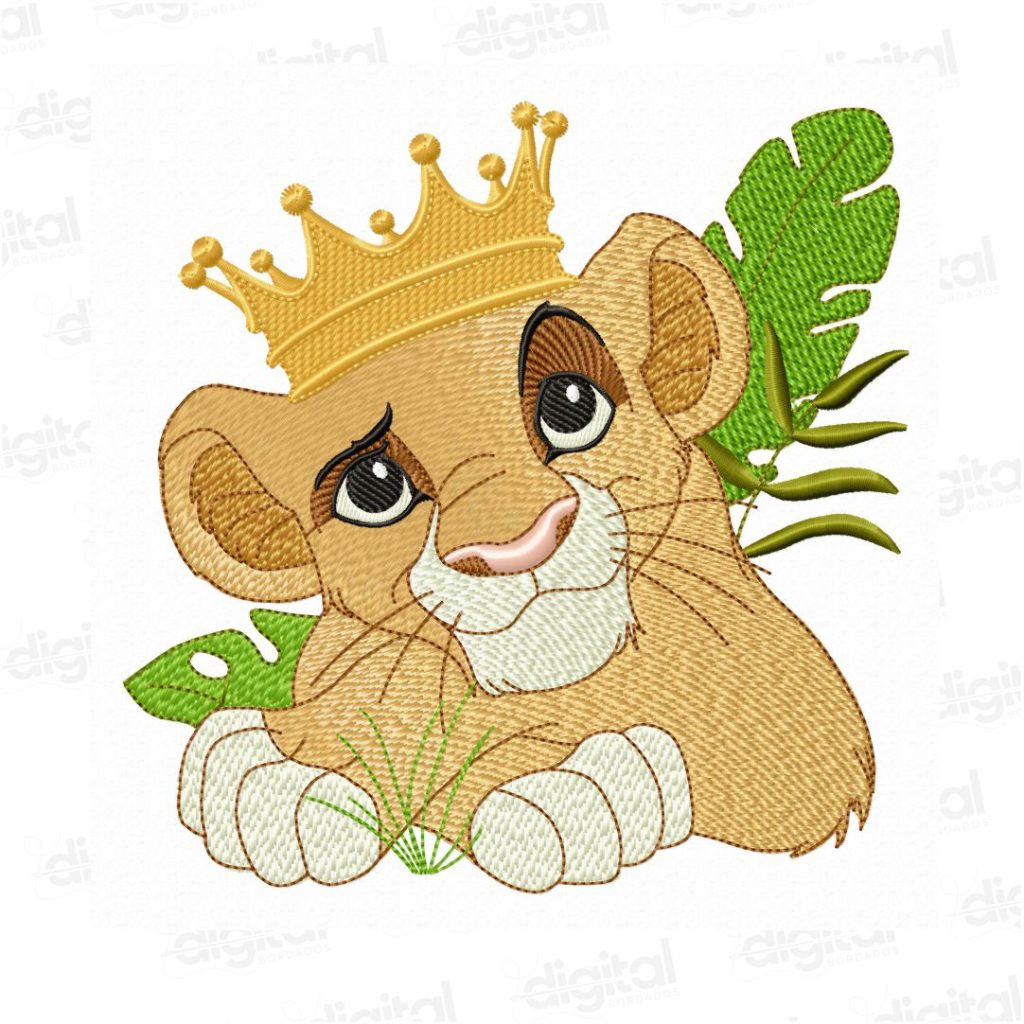 Matriz de Bordado Leãozinho – Arquivo Infantil para Bordar Explore lindas opções de matriz de bordado leãozinho para projetos infantis encantadores! Ideal para enxoval de bebê, roupas personalizadas, toalhinhas, fraldas e decoração de quarto. Arquivo digital compatível com diversos formatos de máquinas de bordado. Leãozinho fofo em estilo delicado, perfeito para temas de selva, safari ou bichinhos. Matrizes bem definidas, com ótimo acabamento e fácil aplicação.